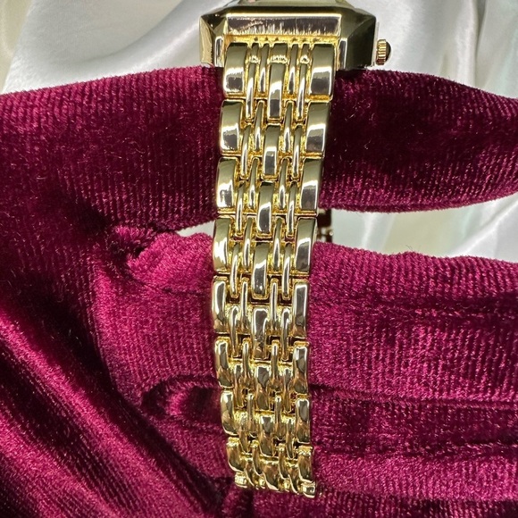 Simple square Gold and Purple Women\'s  Watch main image 8